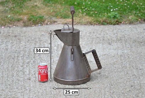 Vintage old buyer - old, steel