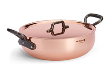 De Buyer 28cm Copper saute pan