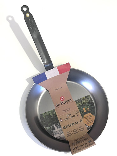 Buyer mineral frying pan - de, b