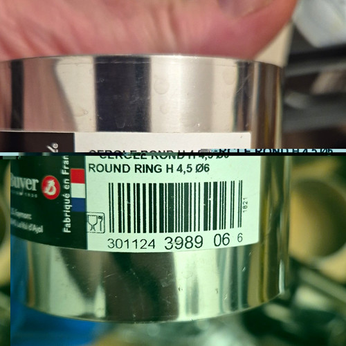 Buyer cercle rond stainless - de,